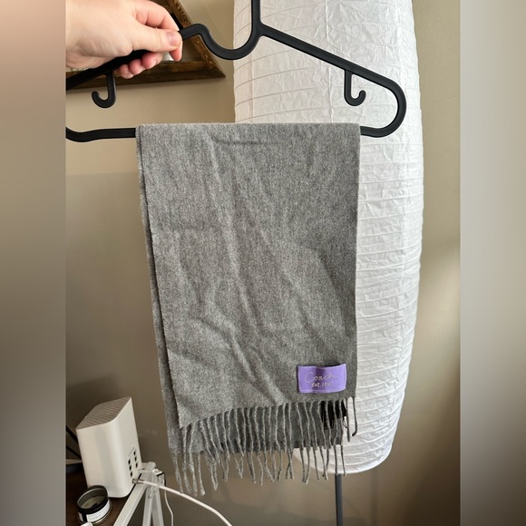 Coach Wool/Cashmere Scarf - Picture 2 of 9